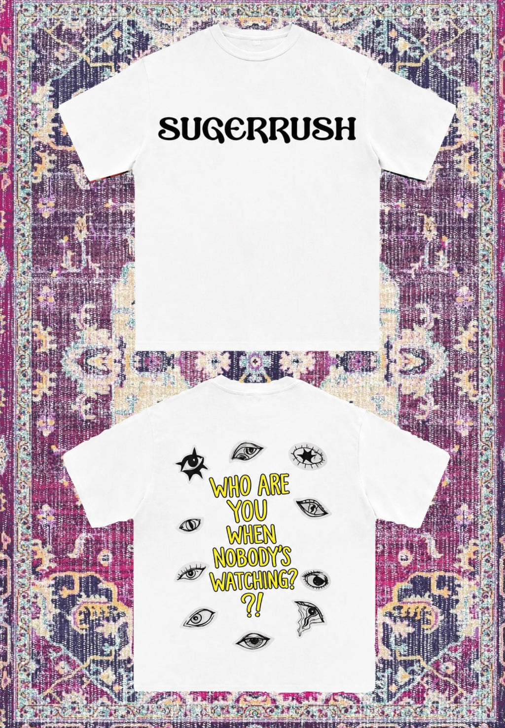 Who are you? Tee - Sugerrush summer collection #1. Limited edition