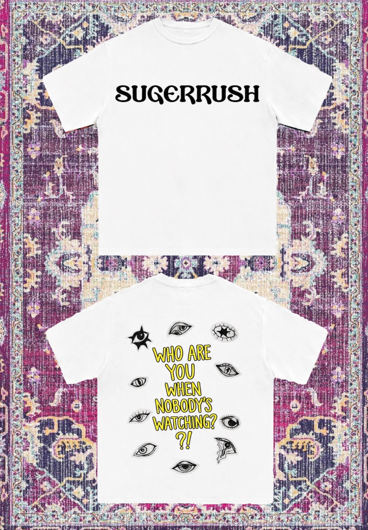 Who are you? Tee - Sugerrush summer collection #1. Limited edition