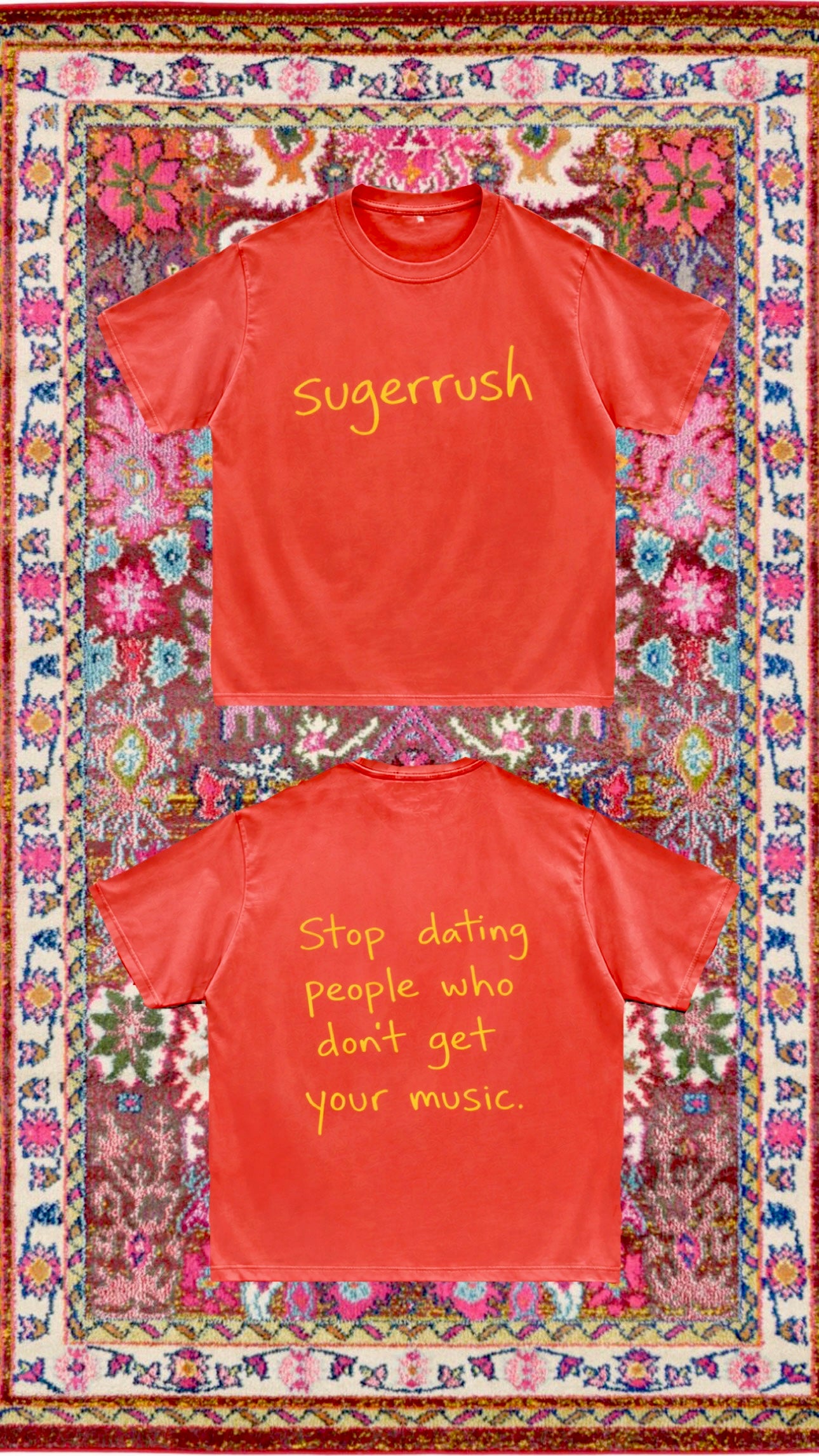 Stop dating tee- Sugerrush collection #1- Limited edition